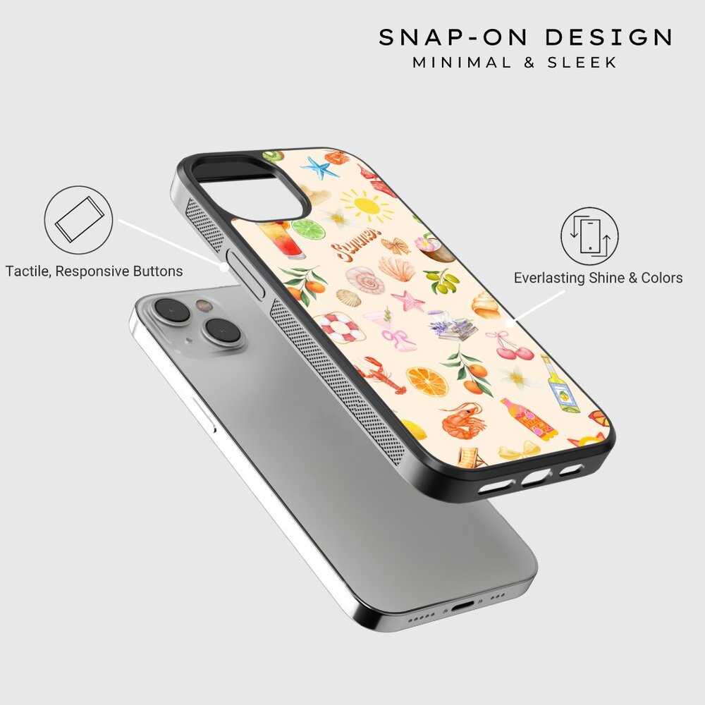 Summer Phone Case – iPhone 16, 15 Pro, 14, Galaxy S25 S24FE, Pixel 8 Pro, 9 Pro - Picture 3 of 7
